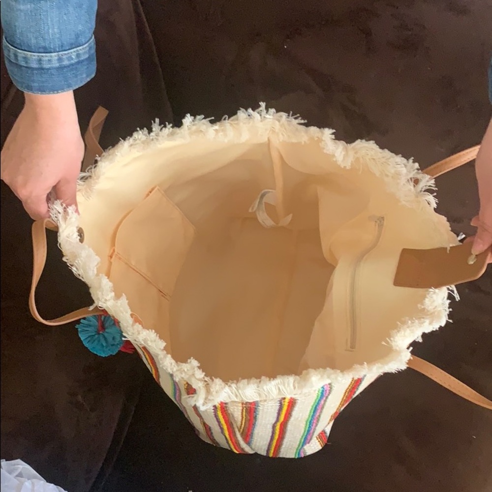 Tassel tote beach bag - Picture 5 of 5